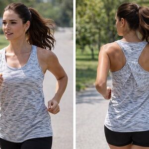 Lululemon Women's Gray Athletic Tank Top